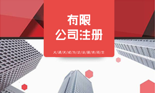 注冊有限責任公司