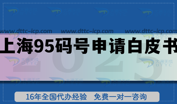 最新上海95碼號(hào)申請白皮書,從流程、條件到材料拆解